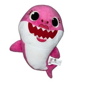 Pinkfong Baby Shark Official Song Doll plush pink Mommy Shark WowWee 11”
